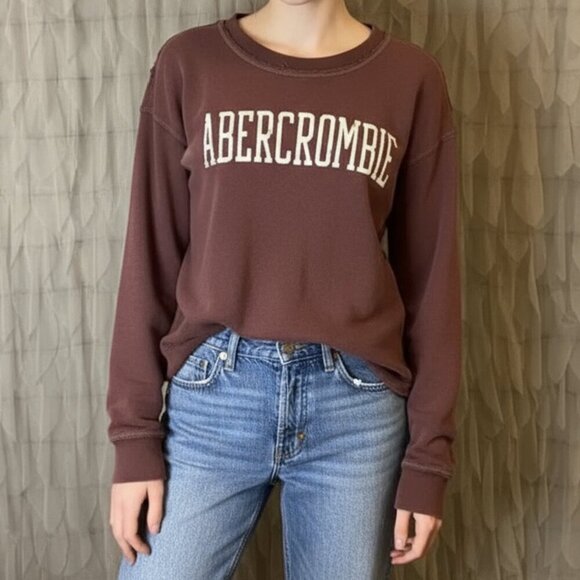 Abercrombie & Fitch Tops - Abercrombie & Fitch Rose Pink Sweatshirt | Women's Size XS